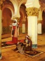 Evening Prayer Arabian painter Rudolf Ernst